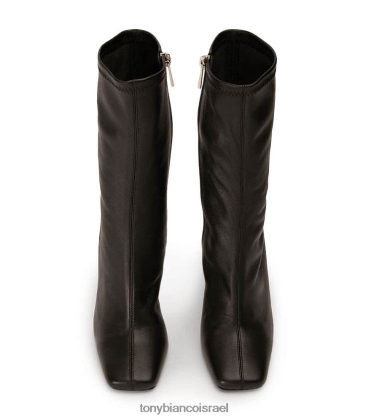 מגפונים | נשים ונציה שחורה Tony Bianco מגפונים של רמי 8BNR8T544